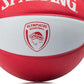Spalding Euroleague Olympiacos Basketball, Red/White – Size 7 Official Euroleague Team Rubber Indoor/Outdoor Ball - Best Price online Prokicksports.com