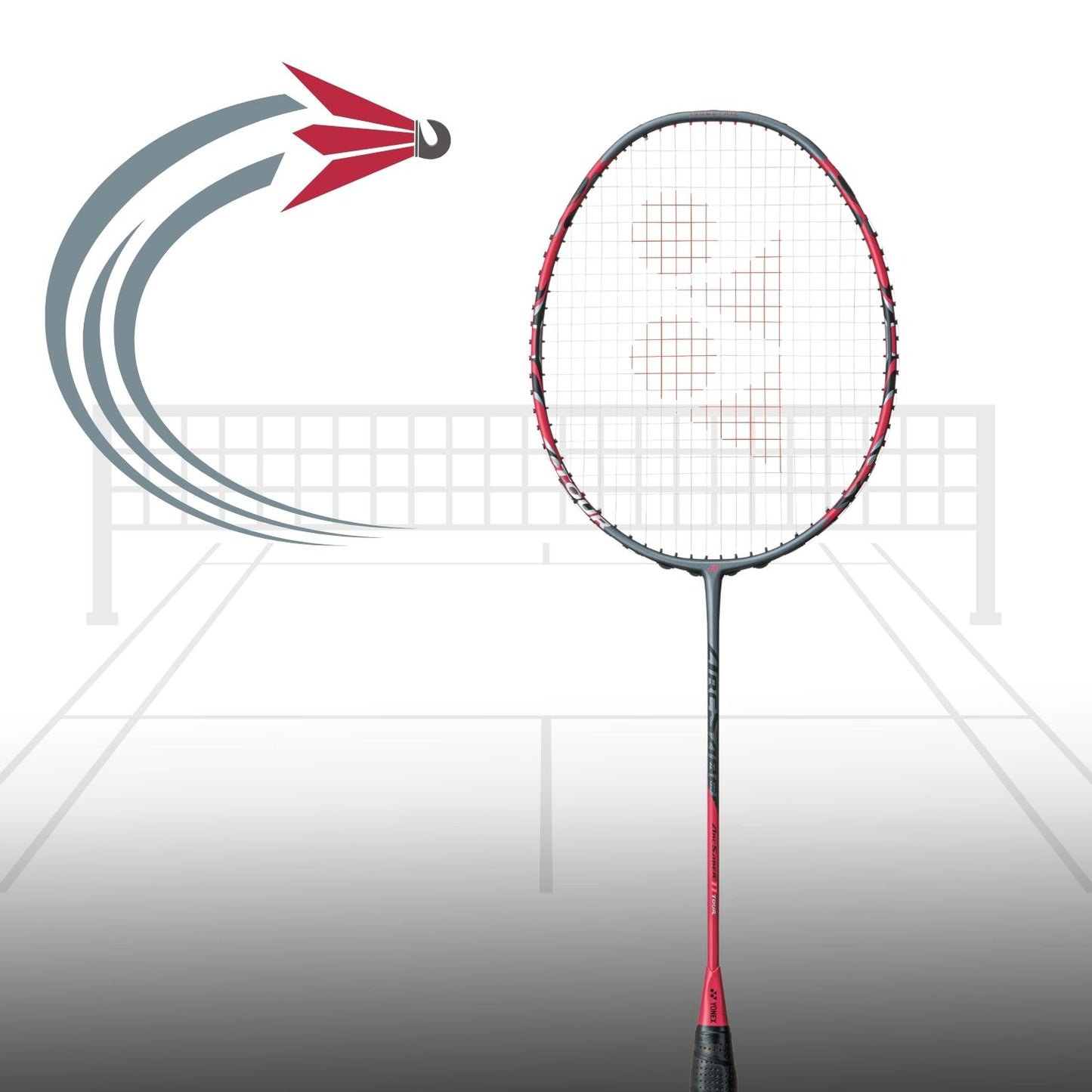 Yonex ArcSaber 11 Tour Unstrung Badminton Racquet, Grayish Pearl – 4U5 | HM Graphite, POCKETING BOOSTER, T-ANCHOR Technology, Control-Assist Bumper | Advanced Precision & Control - Best Price online Prokicksports.com