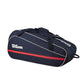 Wilson Team 2025 Tennis Bag 6 Pack – WR8039901001, Navy, Up to 6 Rackets with Dual Compartments & Accessory Pockets - Best Price online Prokicksports.com