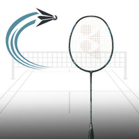 Yonex Arcsaber 2 Clear Strung Badminton Racquet – Black/Blue | 4U5, Hi-Flex Shaft, HT Graphite Frame, 10 mm Longer Frame | Lightweight Control & Power - Best Price online Prokicksports.com