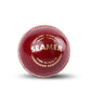 SG Seamer Leather Cricket Ball, Pack of 6 (Red) – Senior 5½ oz, Alum‑Tanned Waterproof 2‑Piece Match Balls, Portuguese Cork & Wool Core - Best Price online Prokicksports.com