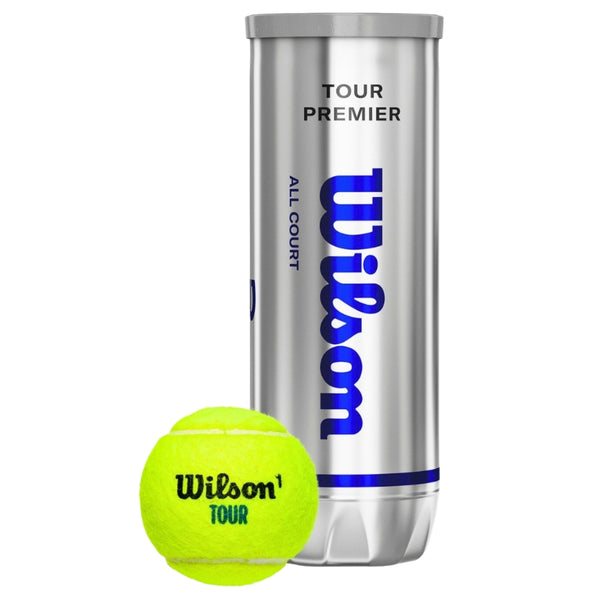 Wilson Tour Premier Tennis Balls Carton (24 Cans)