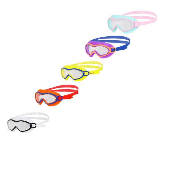 Airavat Tide 1025 Junior Swimming Goggles – Anti-Fog & UV-Protected Swim Goggles for Kids | Leak-Proof Fit | Assorted Colors