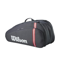 Wilson Tour 2025 Tennis Bag – WR8037301001, Grey/Black, Up to 12 Rackets with Thermo Compartment - Best Price online Prokicksports.com