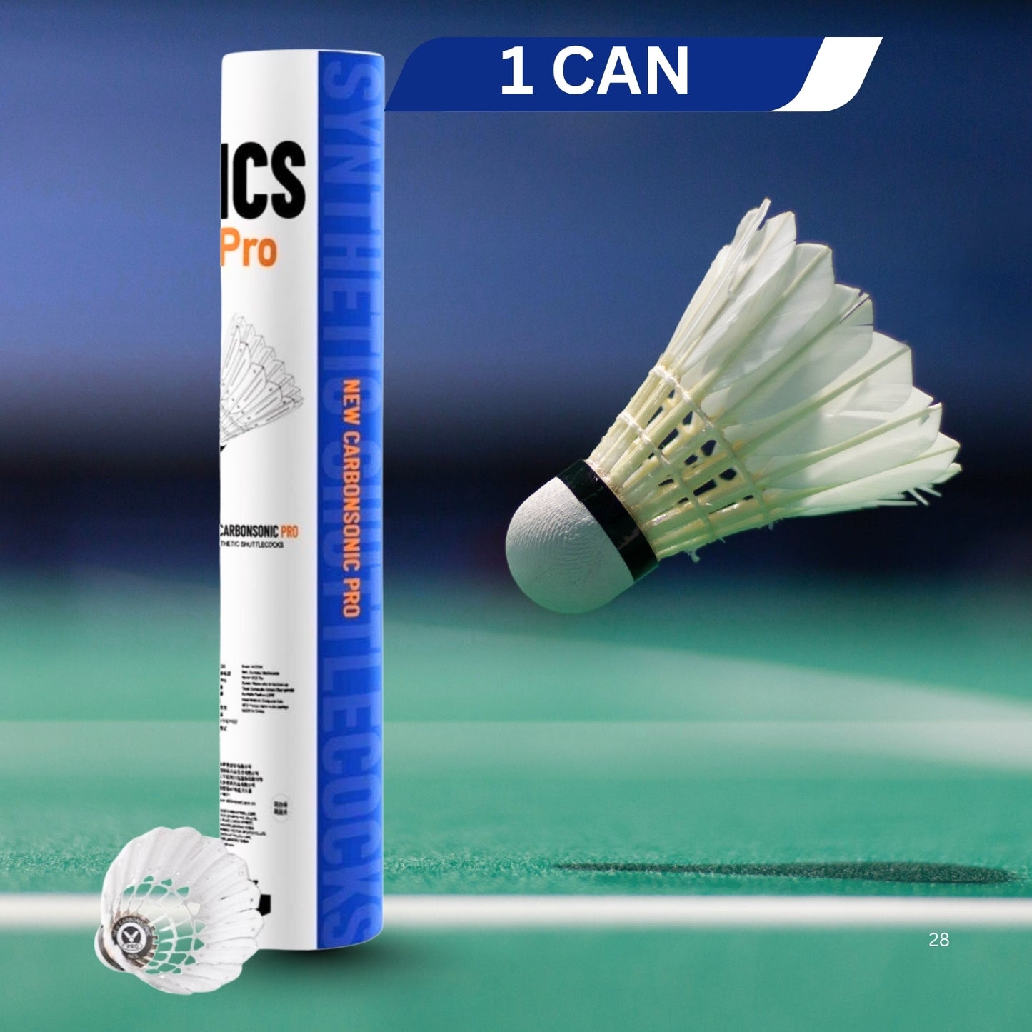 Victor NCS Pro Hybrid Shuttlecock, Speed 77 – 6 Pieces (Pack of 1) - Best Price online Prokicksports.com