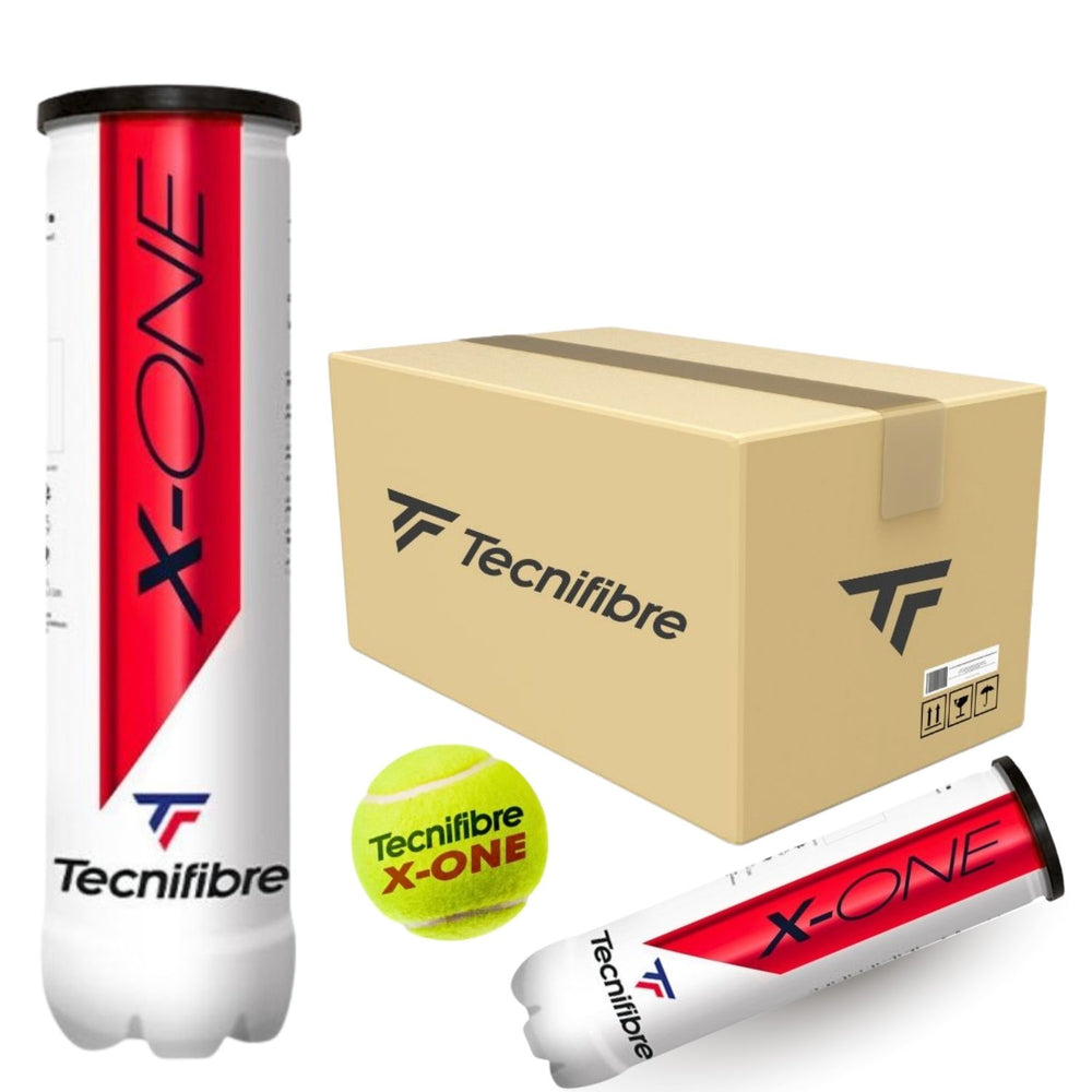 Tecnifibre X-One Tennis Balls Carton (24 Cans) - Best Price online Prokicksports.com