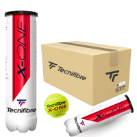Tecnifibre X-One Tennis Balls Carton (24 Cans) - Best Price online Prokicksports.com