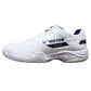 Victor A301-IN-AB Badminton Shoes White/True Blue | Lightweight Indoor Court Shoes with Enhanced Grip & Comfort | Training & Match Play - Best Price online Prokicksports.com