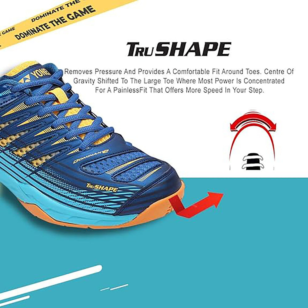 Yonex Tour Dominant 2 Men’s Badminton Shoes – Lightweight, Non-Marking, Shock Absorbing Sole with Superior Grip for Indoor Court Performance - Best Price online Prokicksports.com