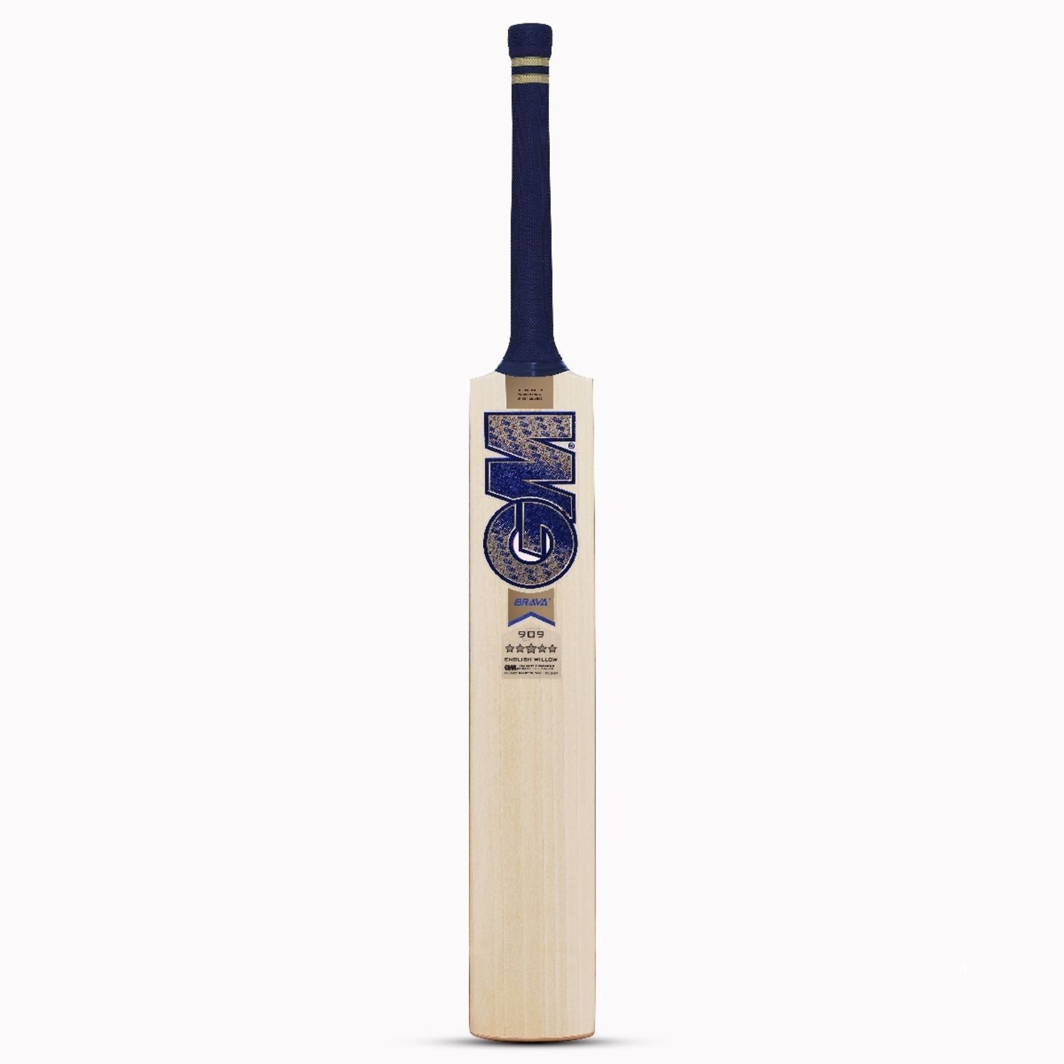 GM Brava 909 English Willow Cricket Bat – SH Mens | Grade 1 Willow, Massive Edges, PowerArc Bow, F2 Face Profile | Knocked-In, Pro-Lite Grip & Toe Protection | Buy GM Brava 909 Cricket Bat India Online for Advanced Players - Best Price online Prokicksports.com