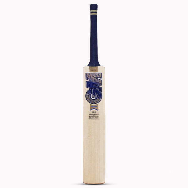 GM Brava 909 English Willow Cricket Bat – SH Mens | Grade 1 Willow, Massive Edges, PowerArc Bow, F2 Face Profile | Knocked-In, Pro-Lite Grip & Toe Protection | Buy GM Brava 909 Cricket Bat India Online for Advanced Players