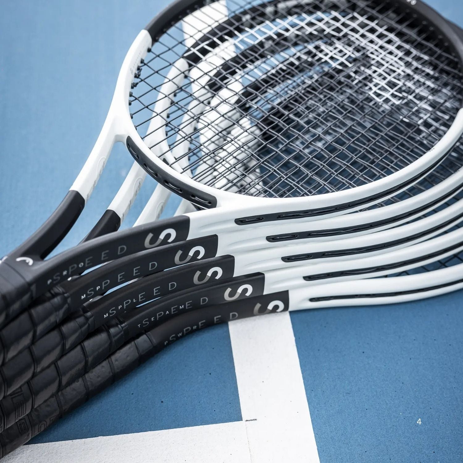 Head Speed MP L 2024 Unstrung Tennis Racquet U20 (Grip 2 – 4 1/4) Matte Black / White, 280g | Auxetic 2.0 & Graphene Inside for Ultimate Maneuverability, Power, and Comfort - Best Price online Prokicksports.com