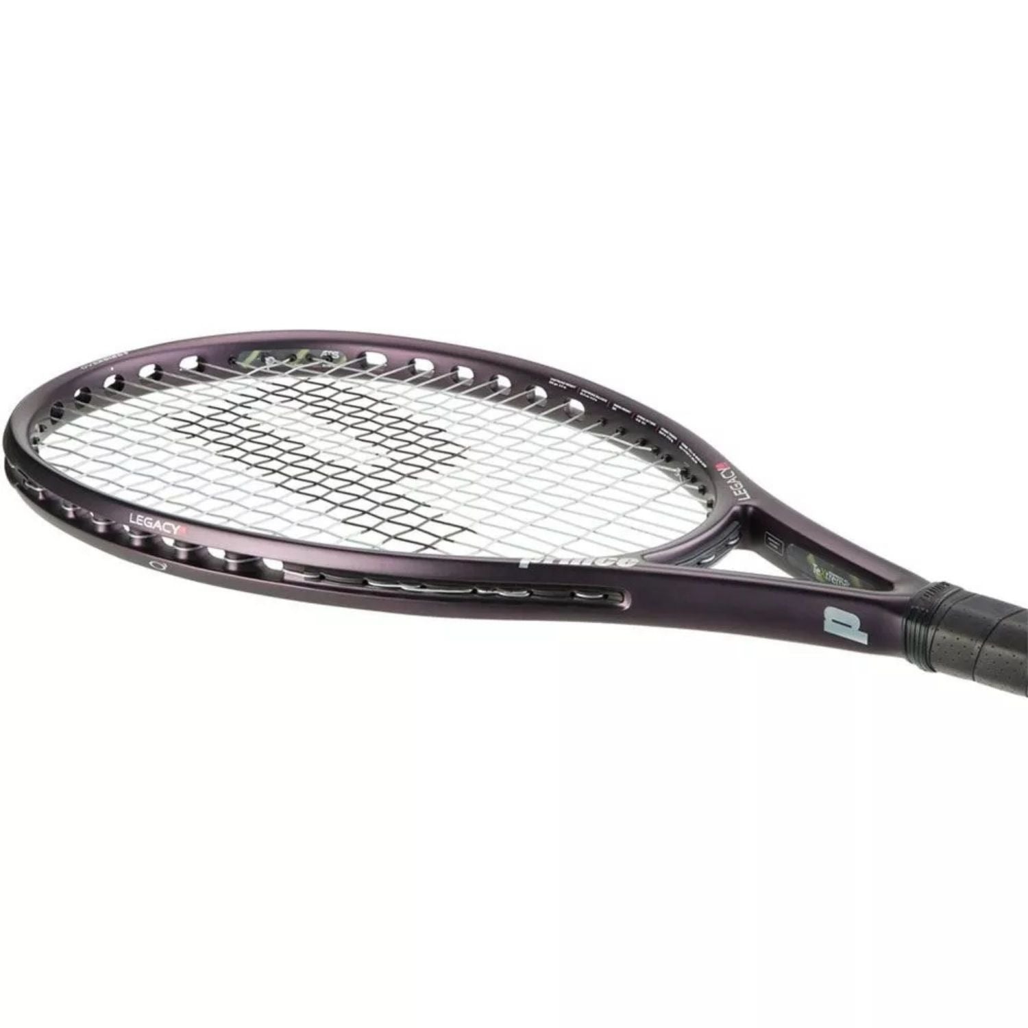 PRINCE Textreme 03 Legacy 120 Strung Tennis Racquet – 260 Grams, 120 sq. in. Head, L3 Grip (4-3/8), O3 Port Technology, Ideal for Beginners, Seniors & Power Players - Best Price online Prokicksports.com