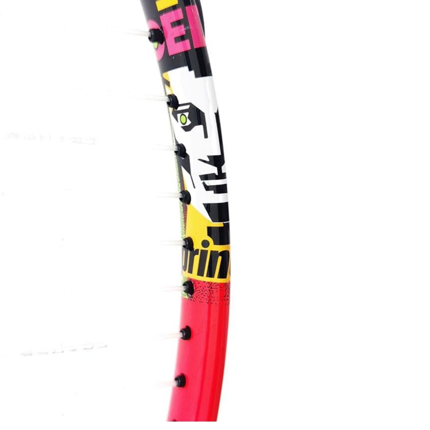 PRINCE 7T56T5050 Ace Face Junior 25 Strung Tennis Racquet – Black/Red | 237 Grams, 25 inch Length, 16x19 String Pattern | Lightweight Junior Tennis Racket for Beginners - Best Price online Prokicksports.com