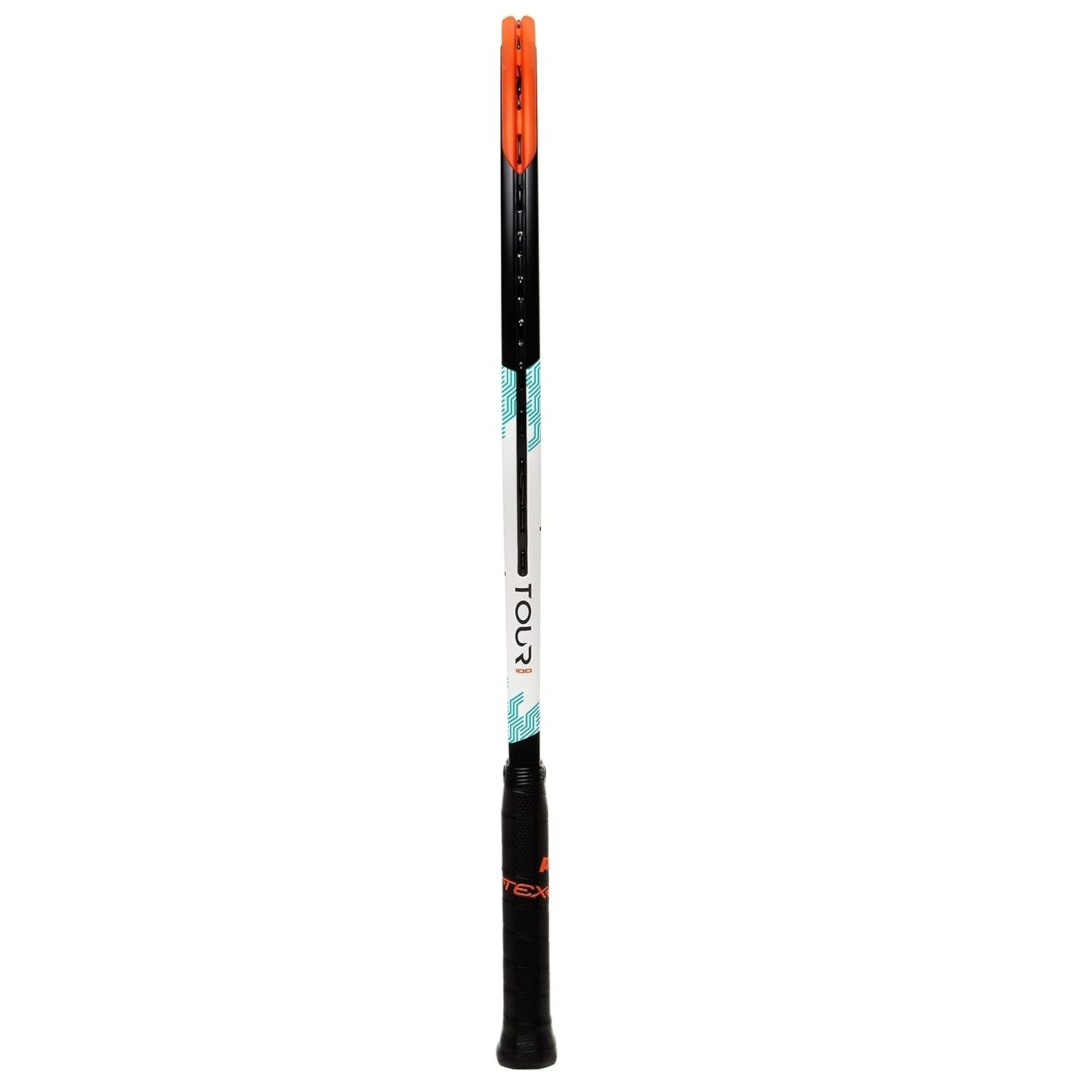 Prince ATS Textreme Tour 100 Unstrung Tennis Racquet (L2: 4 1/4) – 290 Grams | 100 sq.in Head, 16x18 Pattern, Textreme/Twaron/Graphite, ATS, Flexible Beam - Best Price online Prokicksports.com