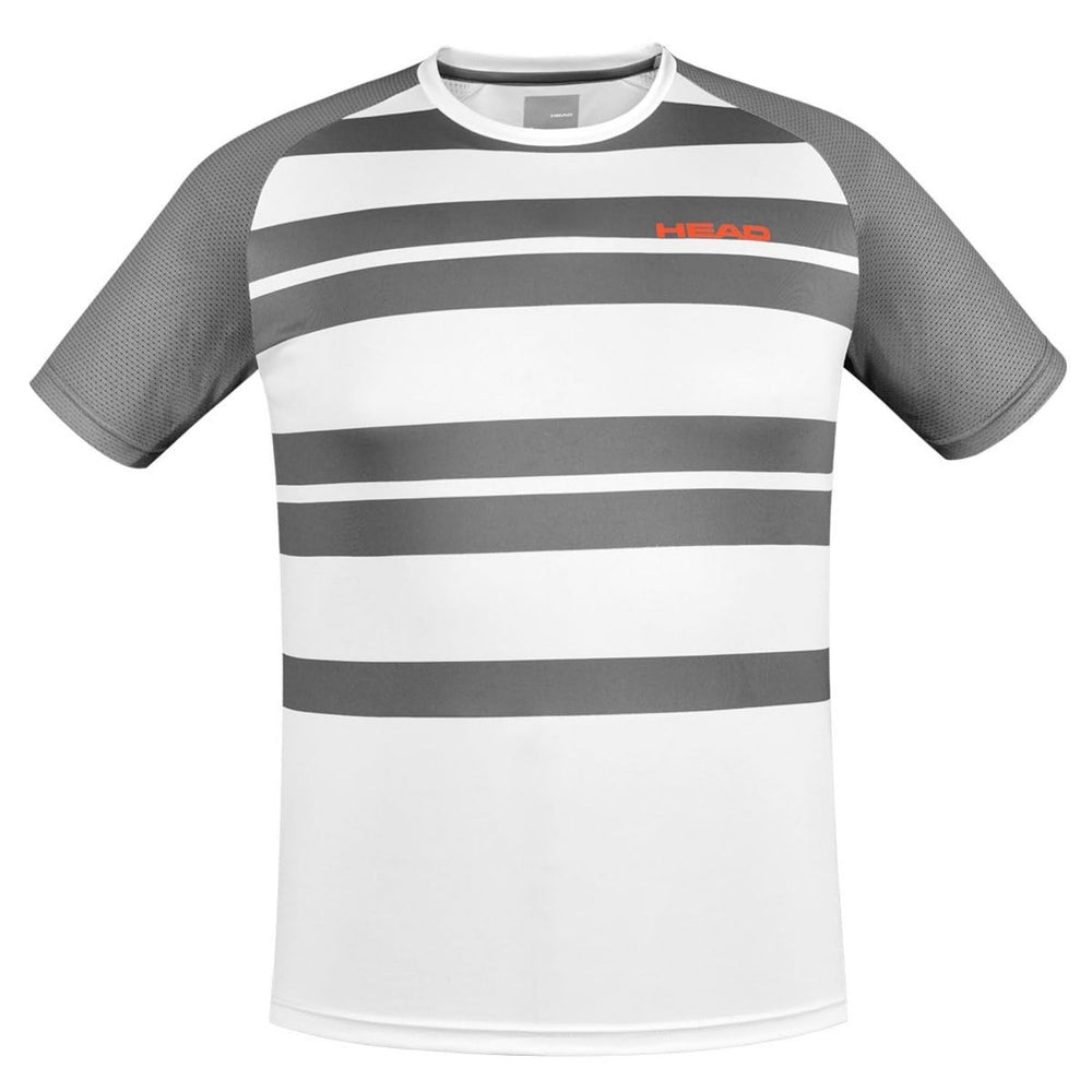 HEAD HCD Model Men's Round Neck T-Shirt – 100% Polyester | Moisture-Wicking, Lightweight Athletic Fit | Crew Neck - Best Price online Prokicksports.com