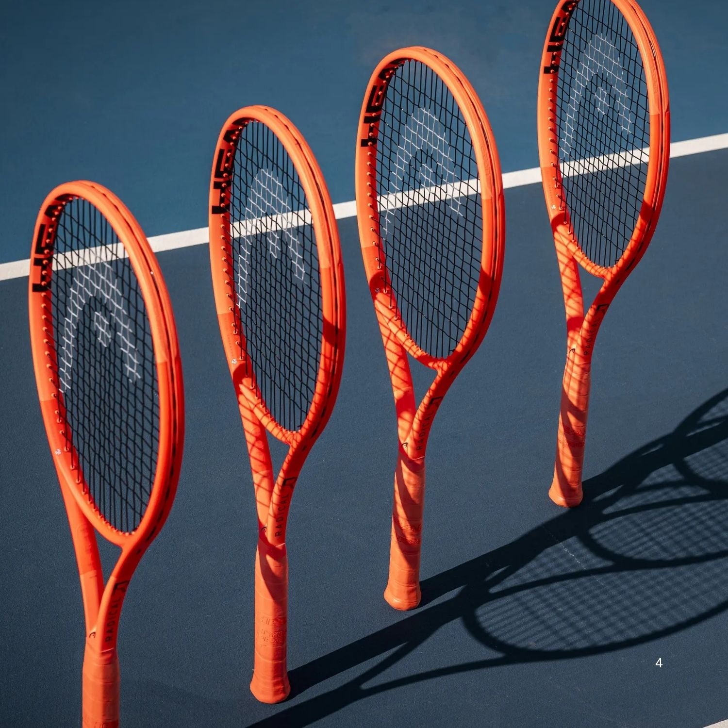 Head Radical Pro 2025 Unstrung Tennis Racquet – 315 Grams | Graphene 360+ Technology | Control-Oriented Racquet for Advanced Players | Grip 3 – 4 3/8 | Orange - Best Price online Prokicksports.com