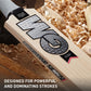 GM Icon 606 English Willow Cricket Bat – SH Mens | Grade 3 Willow, Full Profile, L555 Blade, Power Arc Bow | Large Sweet Spot, Treble Spring Cane Handle - Best Price online Prokicksports.com
