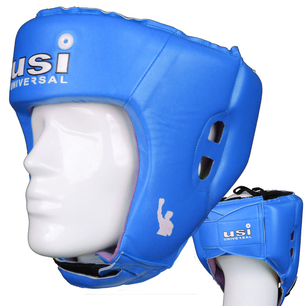 USI Universal 615DP Boxing Headguard | Lightweight Handcrafted Padding & Laced Top Closure - Best Price online Prokicksports.com