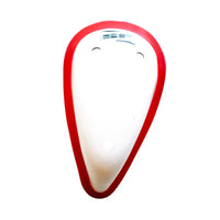 SF Classic Cricket Abdominal Guard (Men's Size, White) – High-Impact Molded Shell Groin Protector with Padded Edges