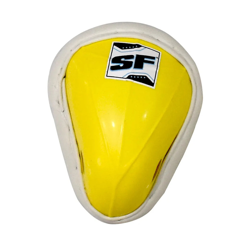 SF Ranji Junior Abdominal Guard | High-Impact Groin Protector (Yellow)