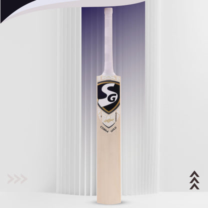 SG Cobra Gold Cricket Bat | Kashmir Willow | Thick Edges (38mm) | Lightweight (1050-1150g) | Power Design | Adult Size - Best Price online Prokicksports.com