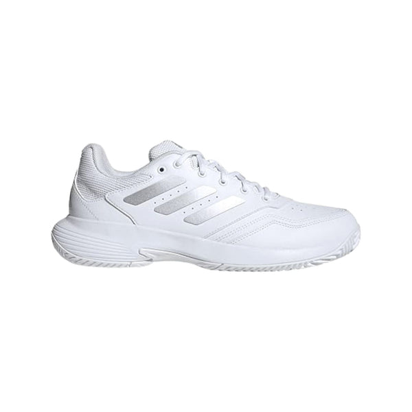 ADIDAS GAMECOURT 2SL TENNIS SHOES FOR MEN | Hard Court Traction | Lightweight Support | Cloudfoam Comfort | Non-Marking Outsole