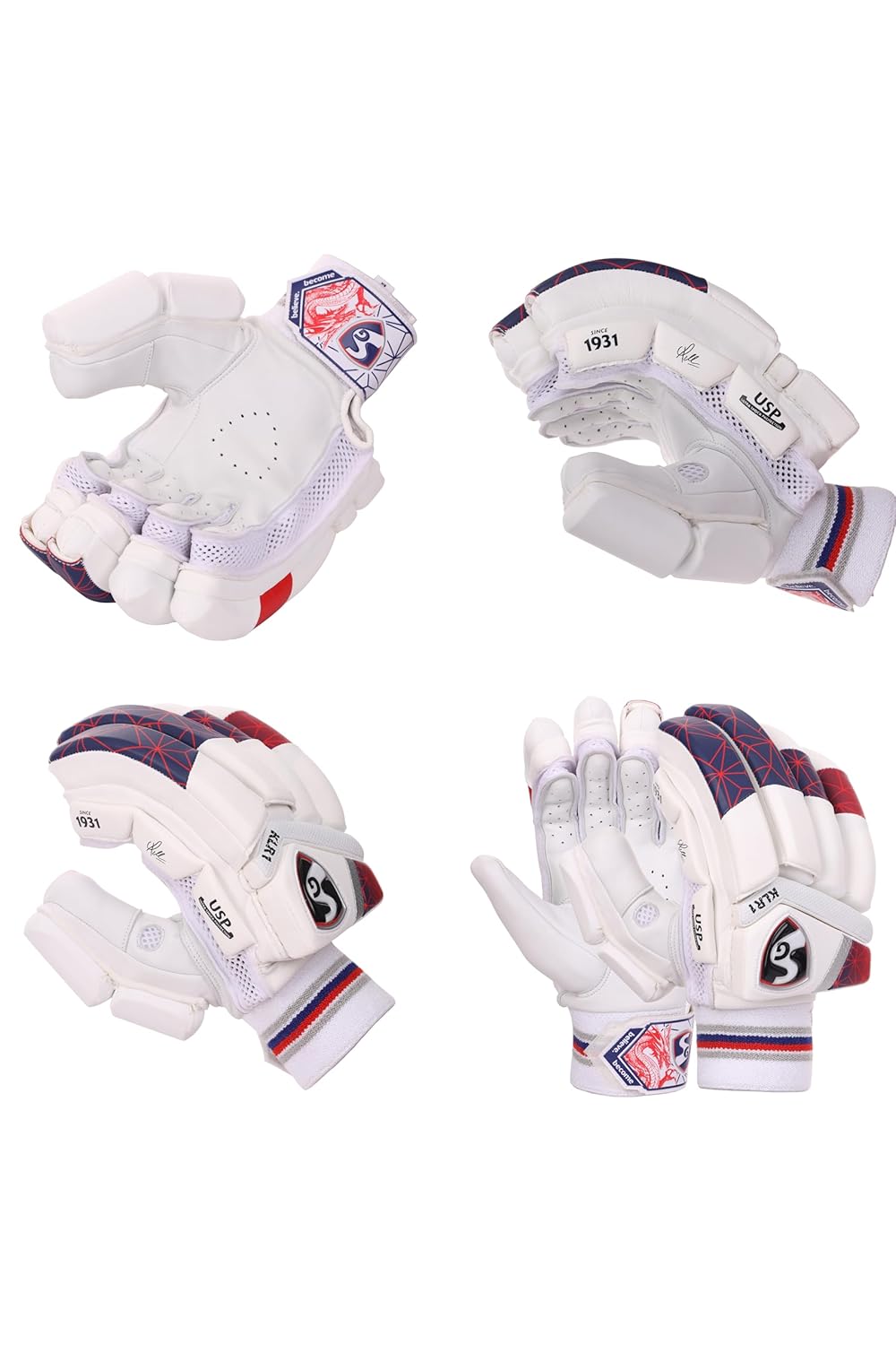 SG KLR1 Batting Gloves - Right Hand - Best Price online Prokicksports.com