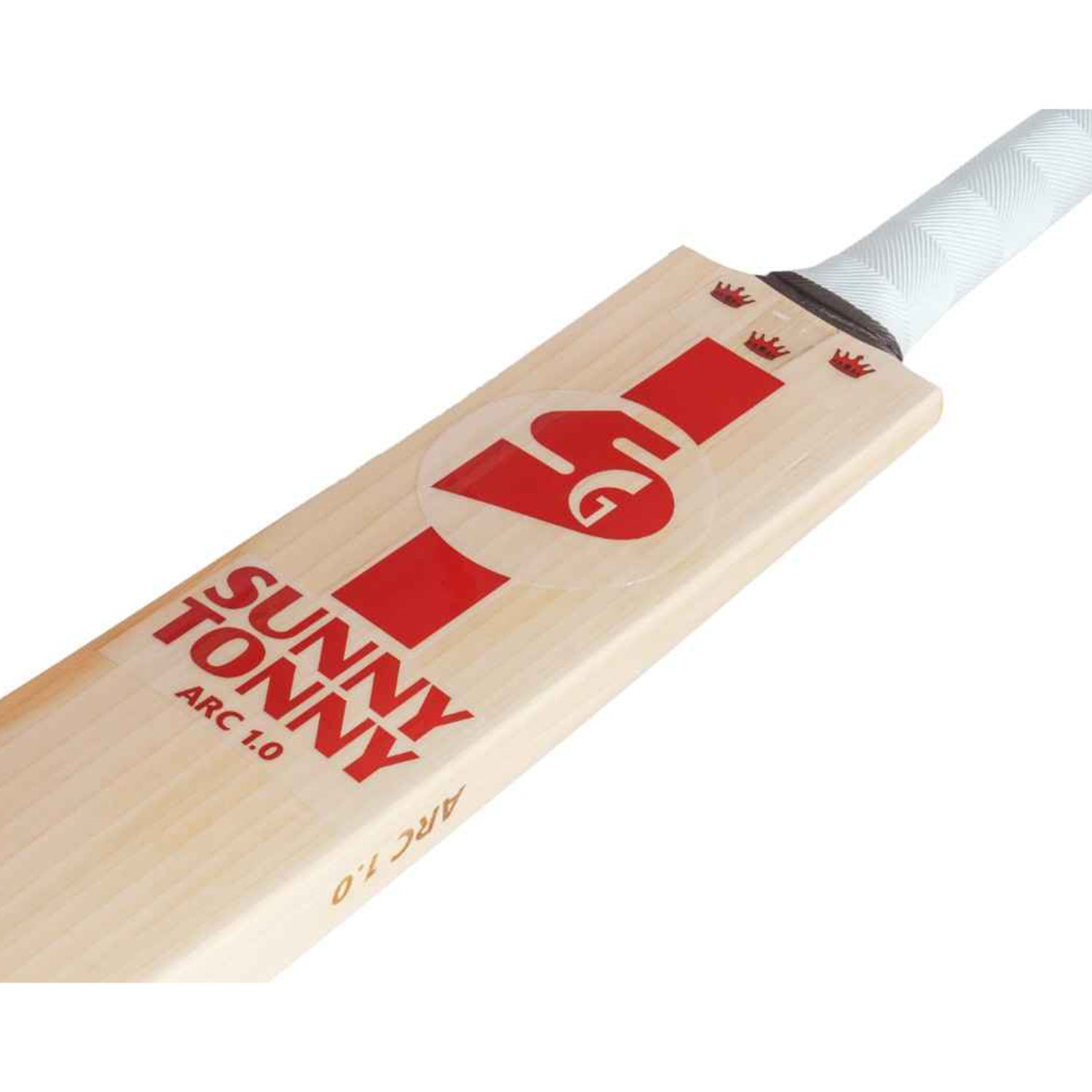 SG Sunny Tonny Arc 1.0 English Willow Cricket Bat | Short Handle (SH) | Handcrafted Professional Grade Bat for Power & Precision - Best Price online Prokicksports.com