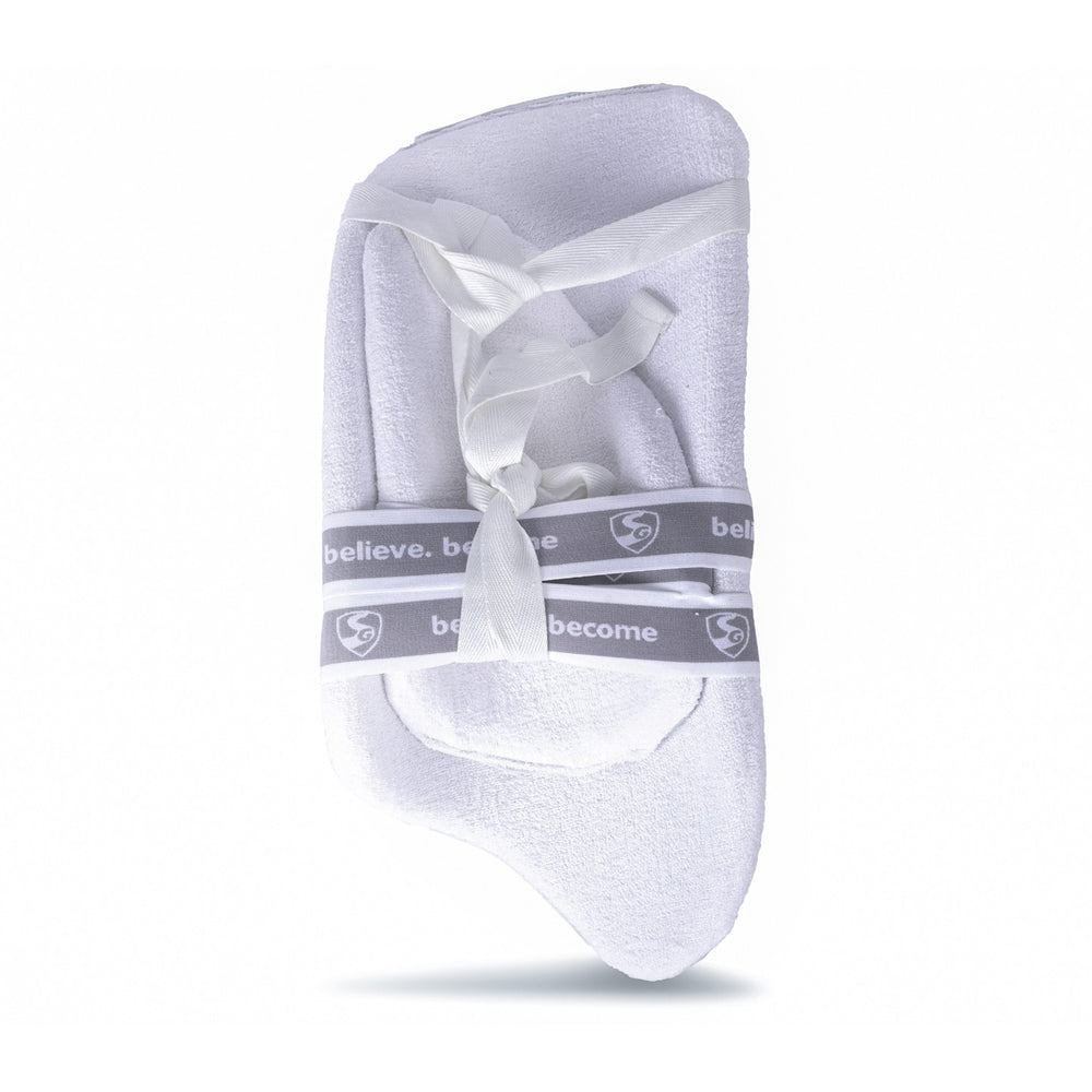 SG Players White Combo Cricket Thigh Pads (Right Hand) - Best Price online Prokicksports.com