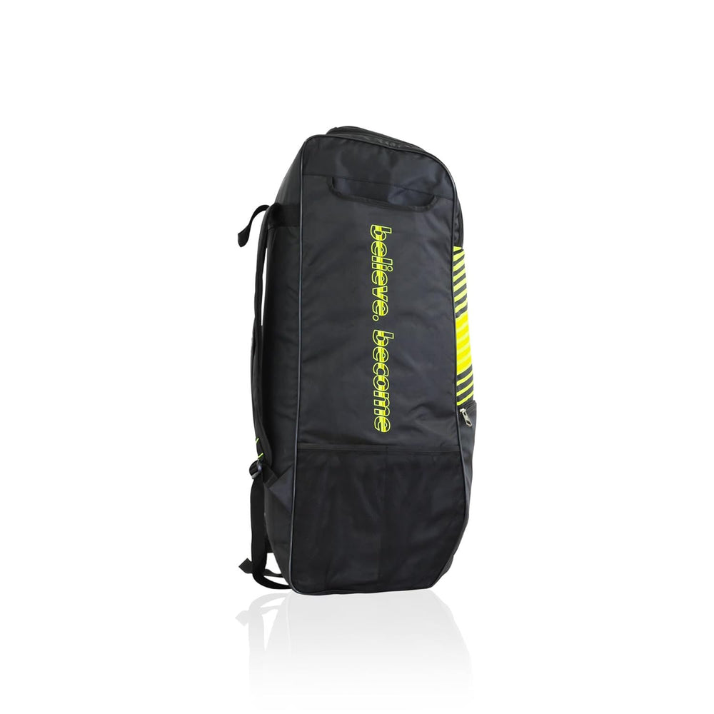 SG ComfiPak 1.0 Duffle Cricket Kitbag, Large - Black/F. Yellow - Best Price online Prokicksports.com
