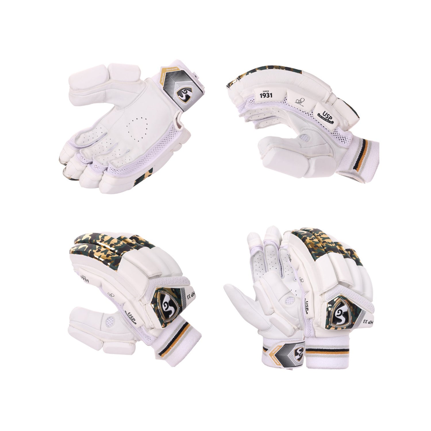 SG HP-33 Batting Gloves - Right Hand - Best Price online Prokicksports.com