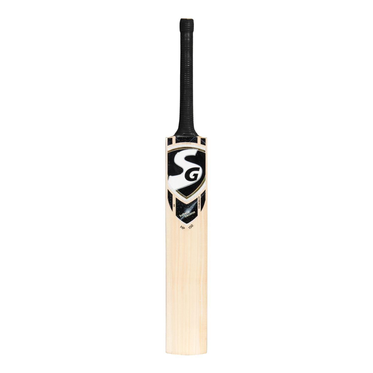 SG HP 150 English Willow Cricket Bat | Grade 3 Willow | Mid-Sweet Spot | Lightweight (1050-1150g) | Premium Grip - Best Price online Prokicksports.com
