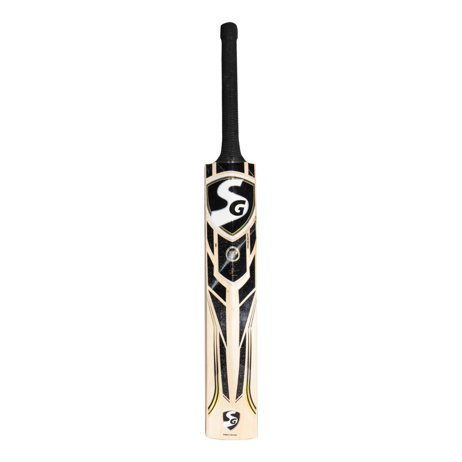 SG HP 150 English Willow Cricket Bat | Grade 3 Willow | Mid-Sweet Spot | Lightweight (1050-1150g) | Premium Grip - Best Price online Prokicksports.com