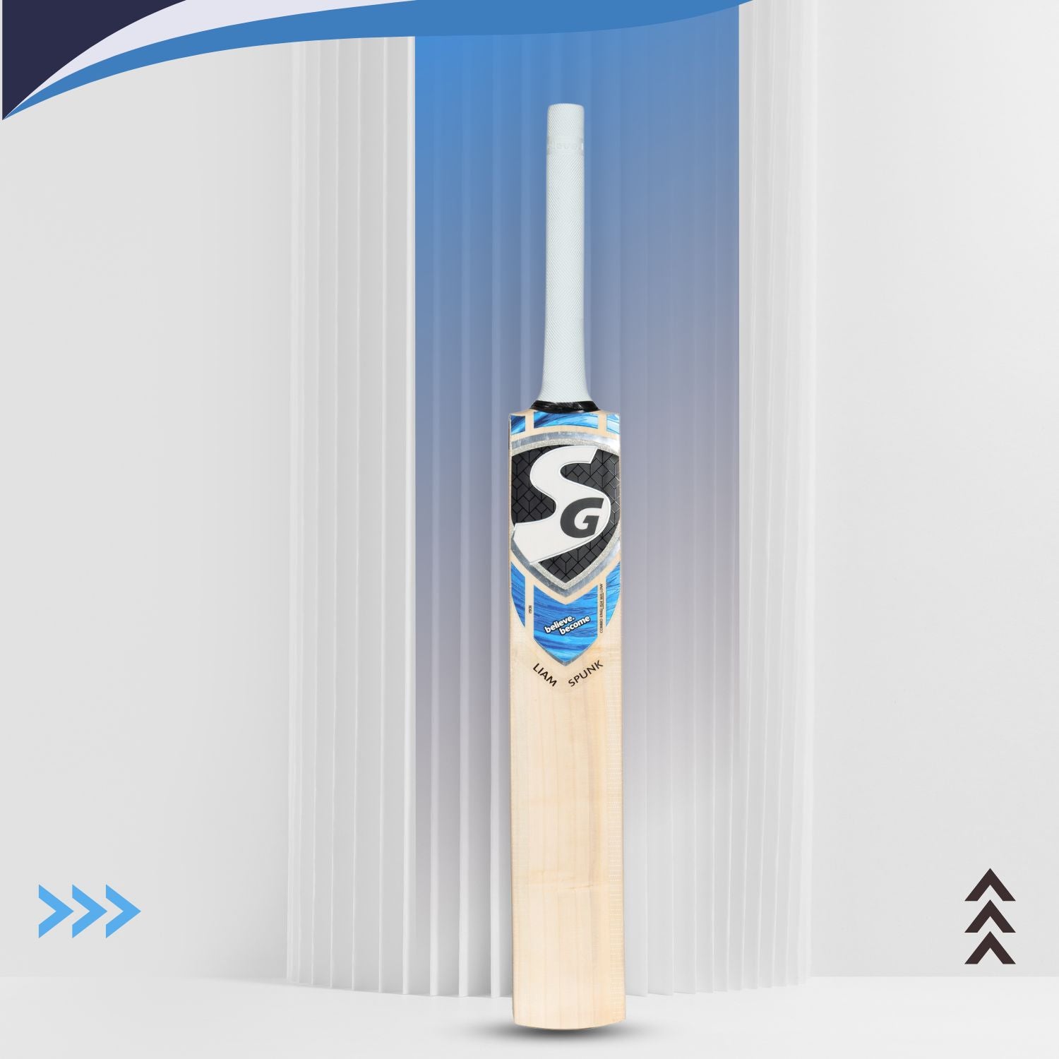 SG Liam Spunk English Willow Cricket Bat | Grade 2 Willow | Thick Edges&nbsp; - Best Price online Prokicksports.com