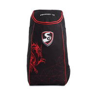 SG Dragon Prodigy 1.0 Duffle Cricket Kitbag- Large Black/Red | Spacious & Durable Cricket Gear Bag with Multiple Compartments - Best Price online Prokicksports.com