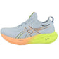 ASICS GEL-NIMBUS 26 Running Shoes for Men | Maximum Cushioning | PureGEL Technology | French Blue/Electric Lime | Plush Comfort for Long Runs - Best Price online Prokicksports.com