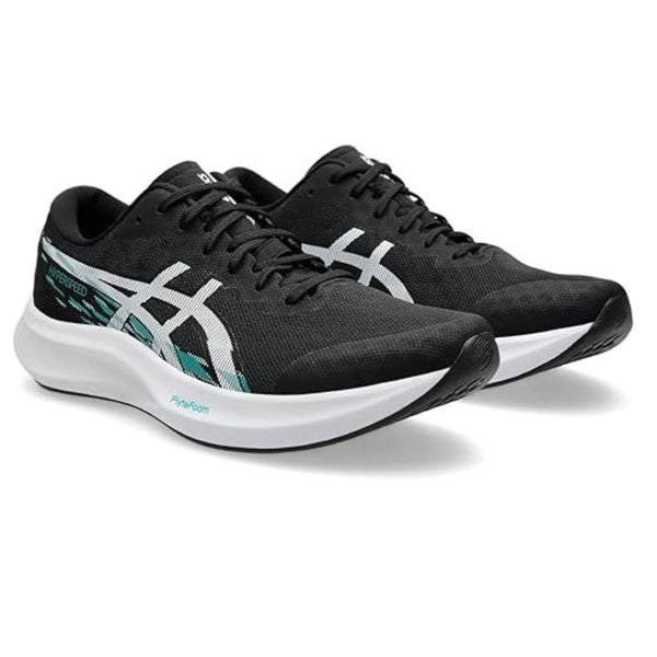 ASICS HYPER SPEED 4 Running Shoes for Men | Lightweight Racing & Speed Training Shoes | Breathable Mesh | Responsive Cushioning | Black/White