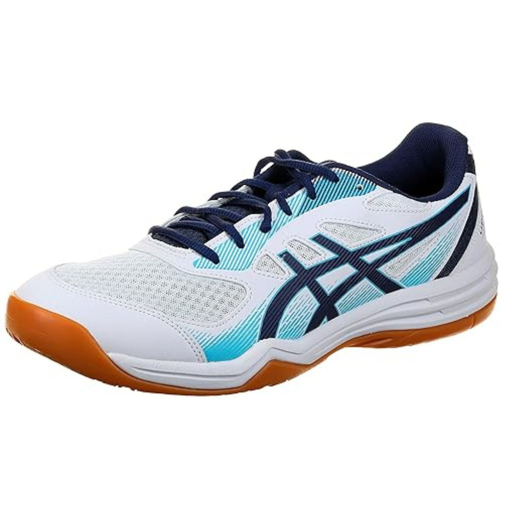 ASICS UPCOURT 5 Indoor Court Shoes | Badminton/Volleyball Shoes | Non-Marking Rubber Sole | Breathable Mesh Upper | Lightweight & Flexible - Best Price online Prokicksports.com