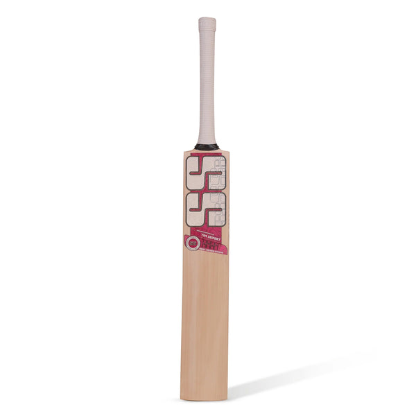 SS Tim Seifert Player English Willow Cricket Bat | Player Grade+ Willow, Air-Dried, Great Ping, Concave Edges, Wide Play Area, Straight Grains, With Premium Cover