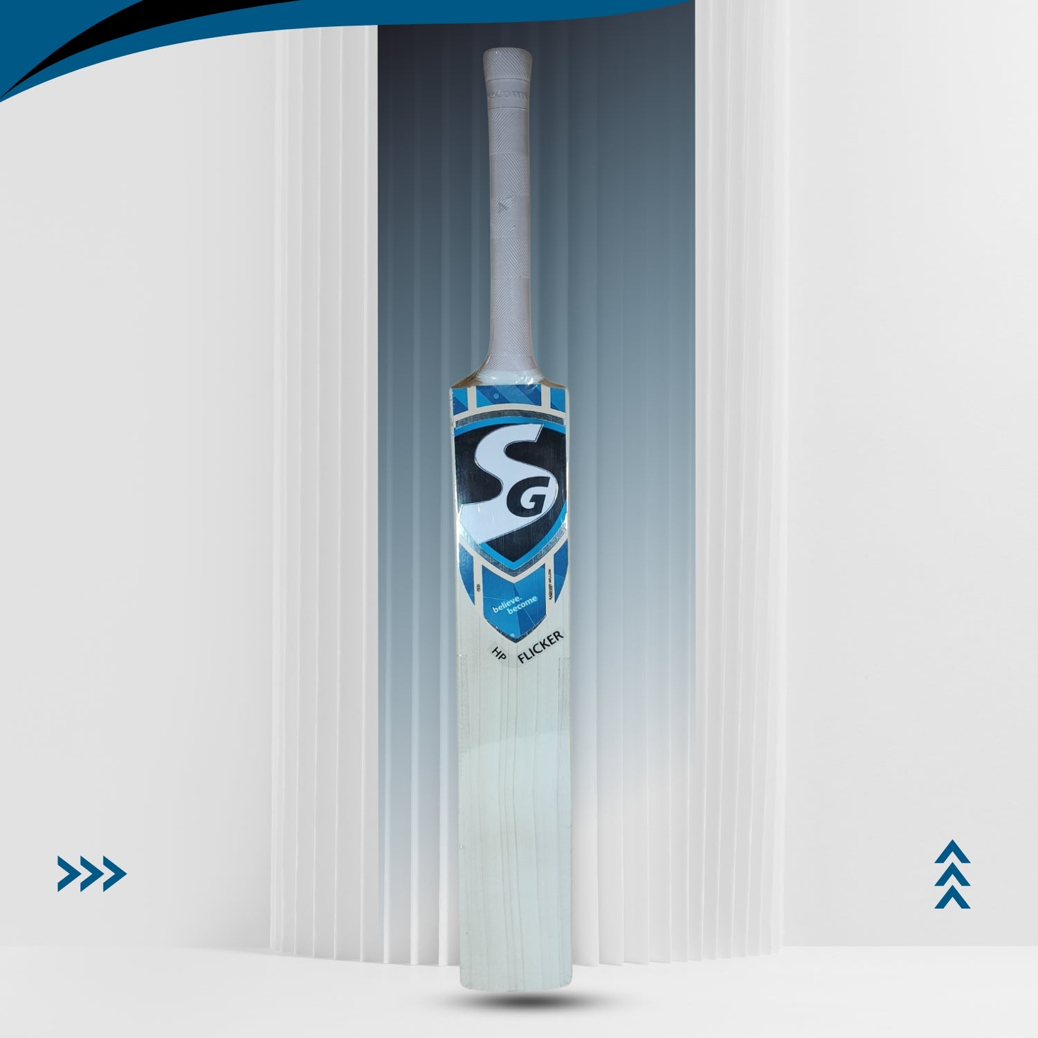 SG HP Flicker Kashmir Willow Cricket Bat - Best Price online Prokicksports.com