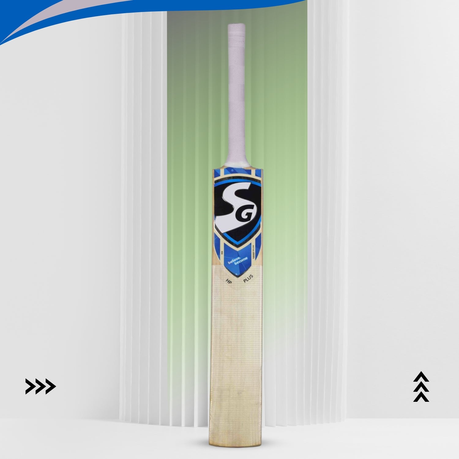 SG HP Plus Kashmir Willow Cricket Bat - Best Price online Prokicksports.com