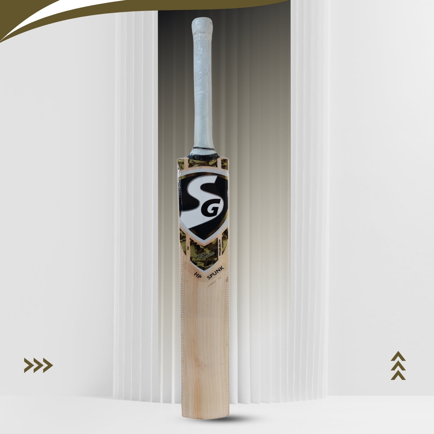 SG HP SPUNK Hybrid-Tec English Willow Cricket Bat - Best Price online Prokicksports.com