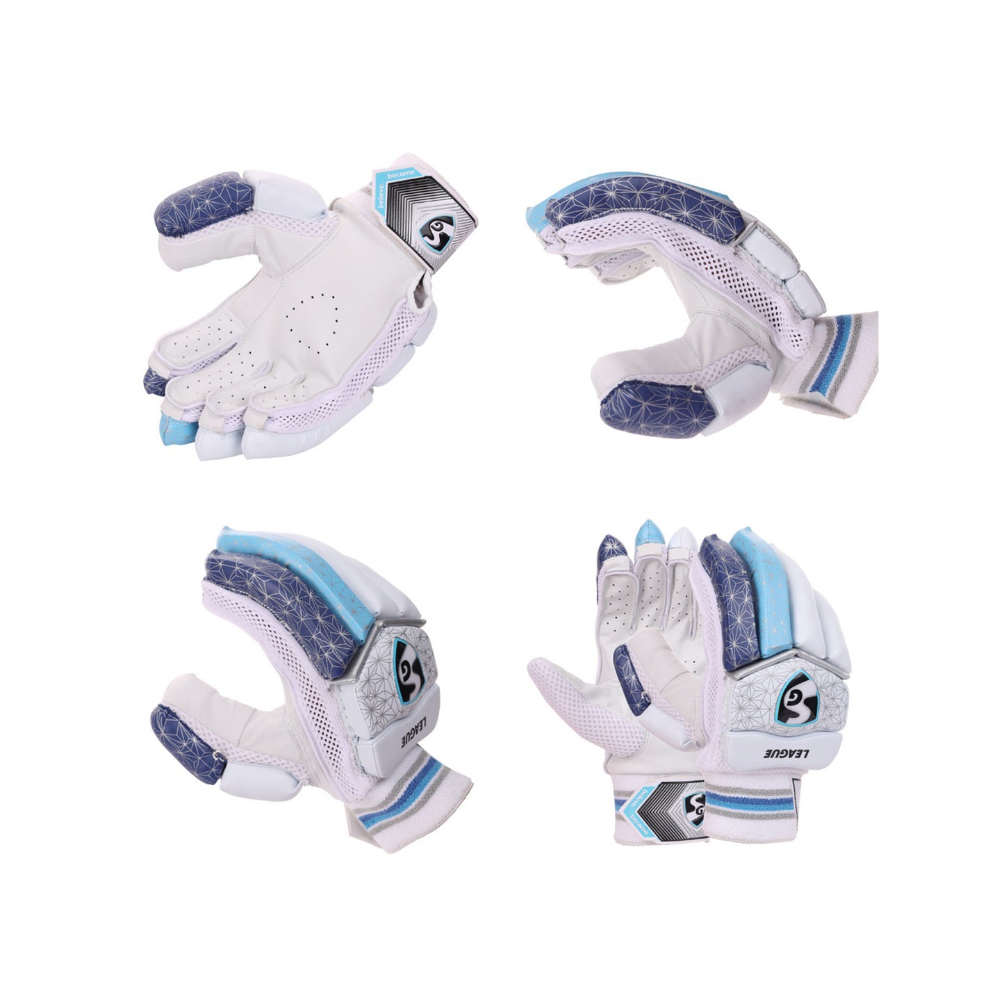 SG League LH Batting Gloves - Best Price online Prokicksports.com