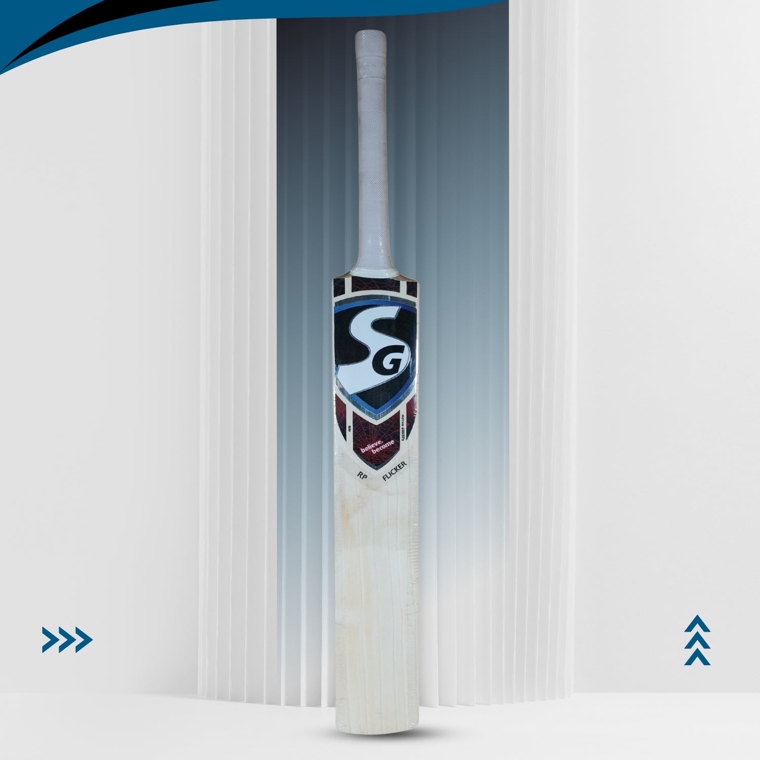 SG RP Flicker Kashmir Willow Cricket Bat - Best Price online Prokicksports.com