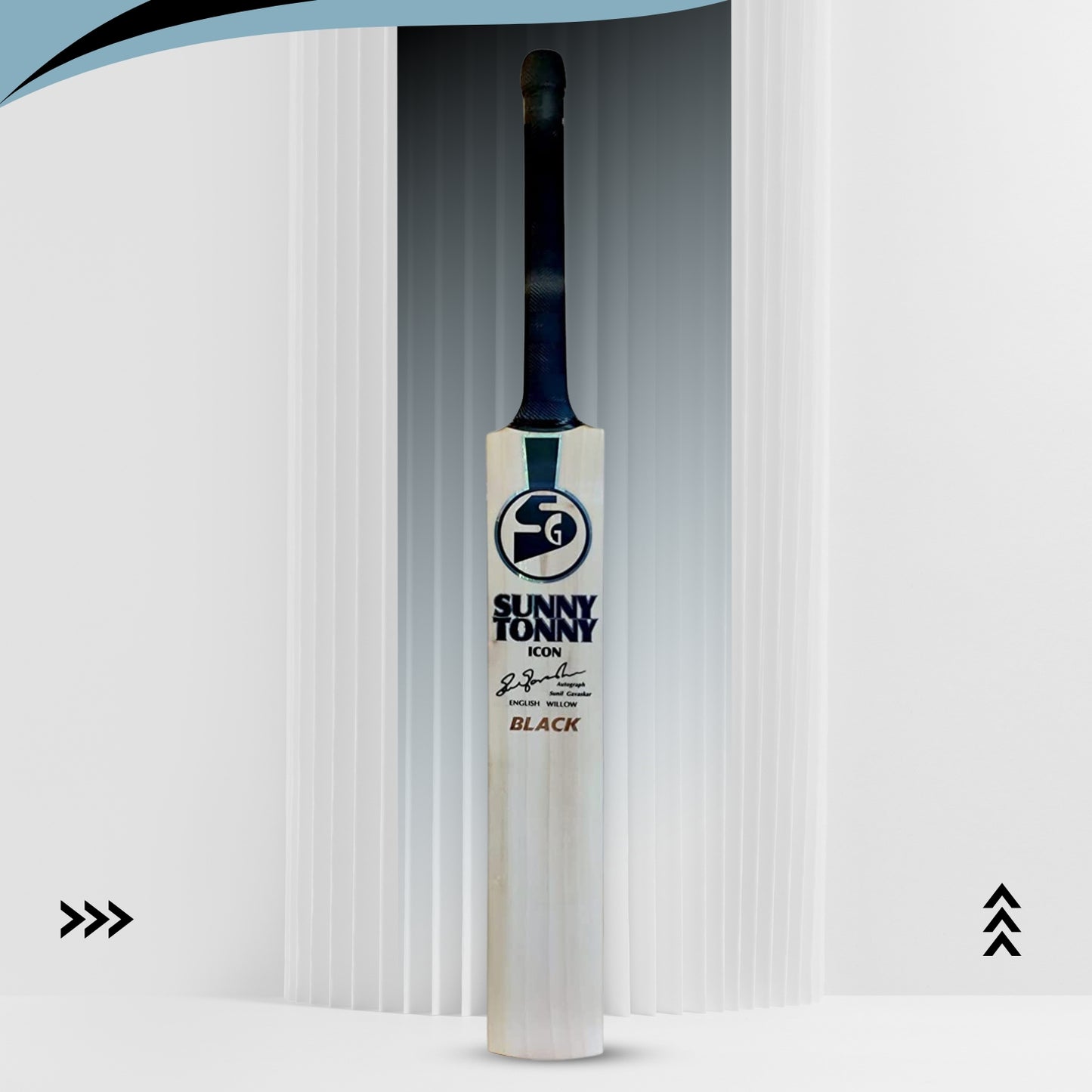 SG Sunny Tonny Icon Black English Willow Cricket Bat - Best Price online Prokicksports.com