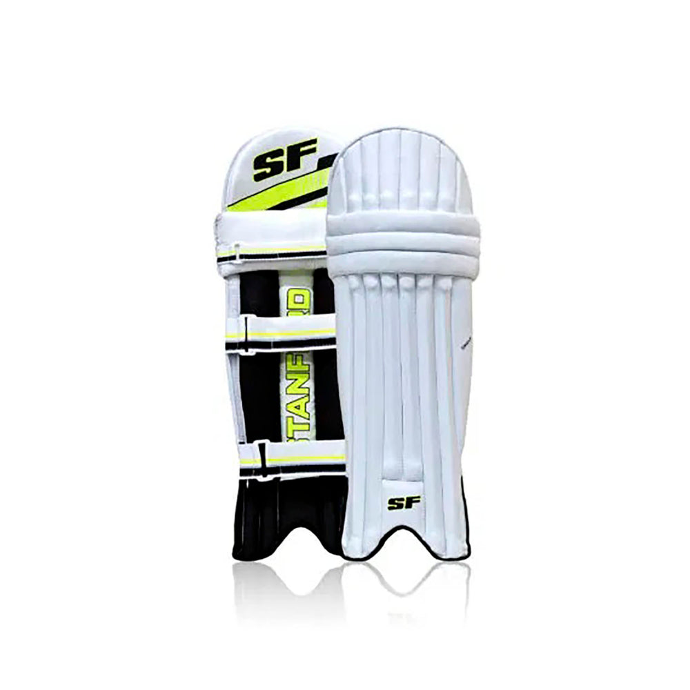 SF Shield Ambidextrous Cricket Batting Legguard – Lightweight Cricket Pads for Right or Left-Handed Players, Club and Practice Use