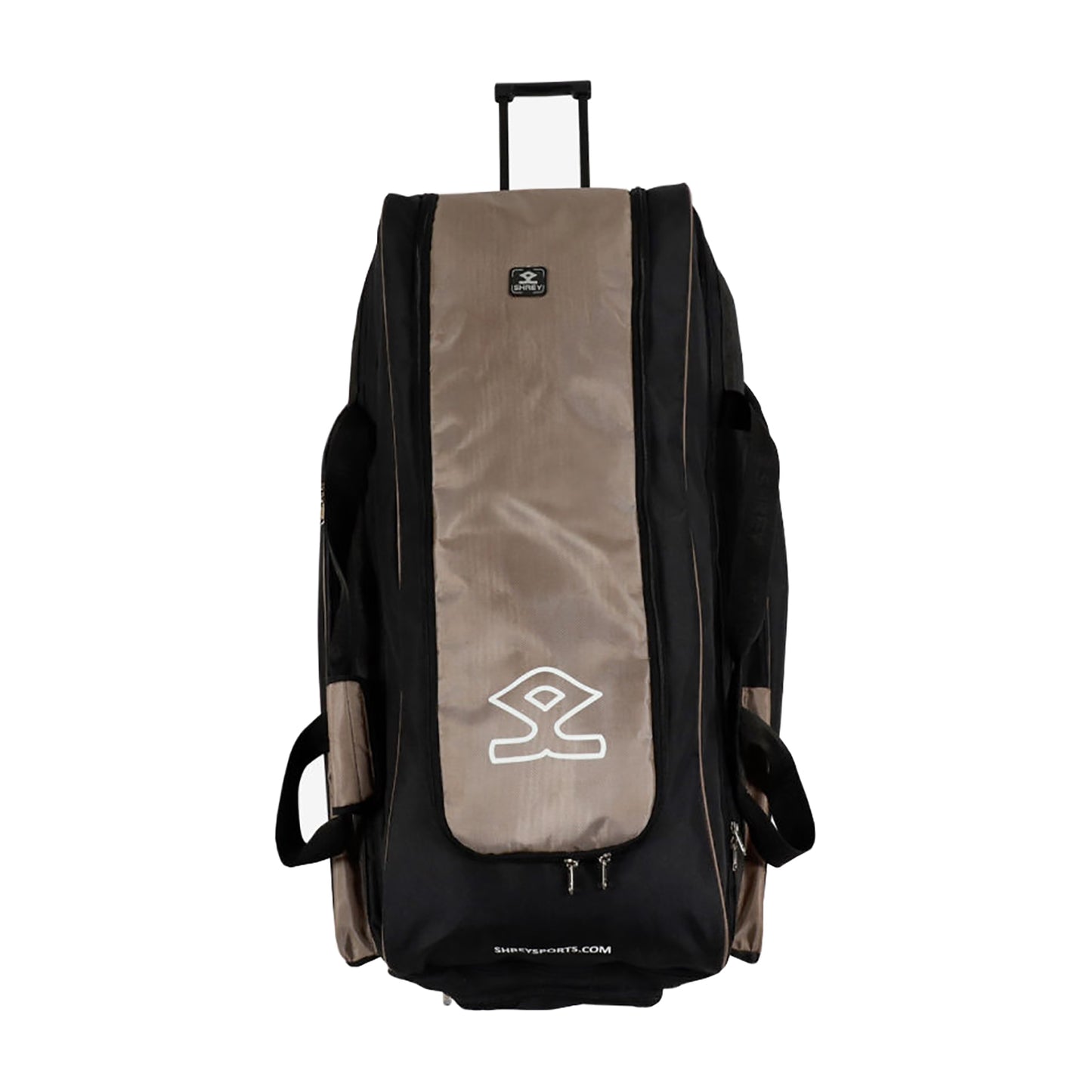 Shrey Match Cricket Wheelie Cricket Kitbag, Black/Gold - Best Price online Prokicksports.com