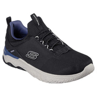 Skechers Bismark‑Merkell Men’s Mesh Running Shoe – Relaxed-Fit Slip-On with Goga Mat Arch & Air-Cooled Memory Foam - Best Price online Prokicksports.com