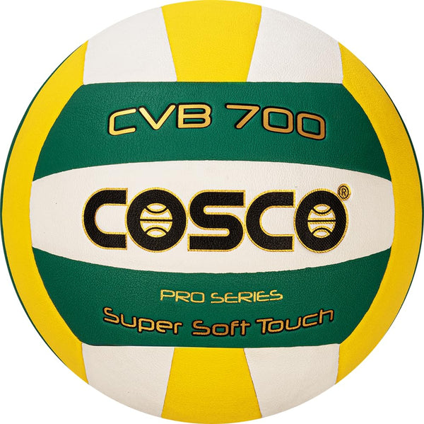 Cosco CVB-700 Volleyball (Multicolor) – Textured Polyurethane (PU) Indoor & Outdoor Volleyball